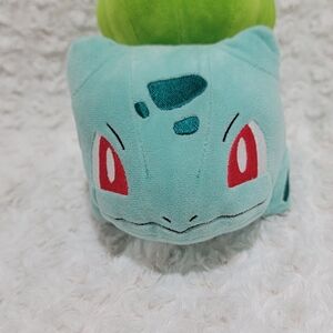 Bulbasaur 8" Plush Pokemon Jazwares preowned Stuffed Animal Toy 2021